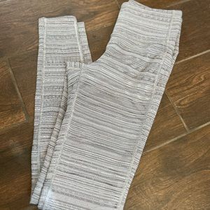 Athleta Gray Woven Leggings For Women